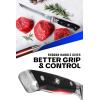 DALSTRONG Boning Knife – 8 inch – Shogun Series ELITE – Damascus AUS-10V Japanese Super Steel – Fillet Knife Gift – Meat Cutting, Carving, Bone, Trimming, Deboning – Black G10 Handle – Sheath Included(Black)