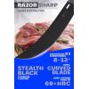 Dalstrong Butcher Knife – 10 inch Delta Wolf Series – Ultra-Thin Zero Friction Blade – HC 9CR18MOV Steel – Black Titanium Nitride Coating – Breaking Knife – G10 Camo Handle – Leather Sheath(Butcher Knife)