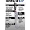 Dalstrong Chef Knife – 12 inch Long Blade – Shogun Series ELITE – Damascus – Japanese AUS-10V Super Steel Kitchen Knife – Black G10 Handle Cooking Knife – Razor Sharp Chef’s Knife – w/Sheath(8.5″ Chef Kiritsuke)