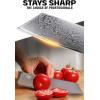 Dalstrong Chef Knife – 12 inch Long Blade – Shogun Series ELITE – Damascus – Japanese AUS-10V Super Steel Kitchen Knife – Black G10 Handle Cooking Knife – Razor Sharp Chef’s Knife – w/Sheath(8.5″ Chef Kiritsuke)
