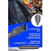 Dalstrong Chef Knife – 8 inch – Delta Wolf Series Knife – Ultra-Thin & Zero Friction Blade – HC Steel Chef’s Knife – Black Titanium Nitride Coating – G10 Camo Handle – Leather Sheath(8 inch)