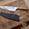 Dalstrong Chef Knife – 8 inch Blade – AUS-10V Japanese Steel – Full Tang – Black G10 Handle – Chef’s Knife – Shogun Series ELITE – Razor Sharp Kitchen – Professional Premium Sheath(Olive)