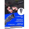 Dalstrong Slicing Knife – 12 inch – Delta Wolf Series Knife – Ultra-Thin & Zero Friction Blade – HC 9CR18MOV Steel – Black Titanium Nitride Coating – Carving Knife – G10 Camo Handle – Leather Sheath(Slicer)