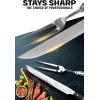 Dalstrong Ultimate Slicer Sujihiki Knife – 10.5 inch – Shogun Series ELITE – The Tokugawa – Damascus Slicing Knife – AUS-10V Japanese Super Steel Kitchen Slicer Saya – Kitchen Knife – Sheath Included(Black)
