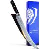 DALSTRONG Butcher Knife – 10 inch – Shogun Series ELITE – Japanese AUS-10V Super Steel – G10 Handle Cimitar Breaking Knife Gift – Vacuum Treated BBQ Brisket Knife – Sheath Included(10″)