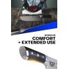 Dalstrong 7″ Butcher Meat Cleaver Knife-Gladiator Series-Razor Sharp – Forged High Carbon German Steel Giftable Kitchen Knife – Black Handle-w/Sheath- NSF Certified(9″ Ravager Cleaver)