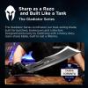 Dalstrong Annihilator Meat Cleaver Knife 14 inch – Wood Stand & Sheath – Thick Butcher Knife – 7CR17MOV Carbon Steel – Gladiator Series R – Heavy Duty Chopping Knife – G10 Handle Chef’s Knife