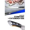 Dalstrong Butcher Knife 12 inch Carving Knife – Forged High-Carbon German Steel – Sheath – Gladiator Series Elite – Meat Cutting Brisket Knife – Razor Sharp Set Meat Kitchen Knife – NSF(12″)