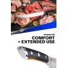 Dalstrong Butcher Knife 12 inch Carving Knife – Forged High-Carbon German Steel – Sheath – Gladiator Series Elite – Meat Cutting Brisket Knife – Razor Sharp Set Meat Kitchen Knife – NSF(14″)