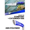 Dalstrong Chef Knife – 8 inch Blade – Forged HC German Steel Chef’s Knife – Full Tang – Black G10 Handle – Gladiator Series ELITE – Razor Sharp Kitchen – Professional – Sheath – NSF Certified(Dalstrong Blue)