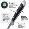 Dalstrong Fillet Knife – 7 inch Flexible Blade – Gladiator Series Elite – High Carbon German Steel – Black G10 Handle Boning Knife – w/Two Sheaths – Razor Sharp Kitchen Knife Gift – NSF Certified(7″ Fillet)
