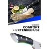 Dalstrong Fillet Knife – 7 inch Flexible Blade – Gladiator Series Elite – High Carbon German Steel – Black G10 Handle Boning Knife – w/Two Sheaths – Razor Sharp Kitchen Knife Gift – NSF Certified(6″ Fillet)