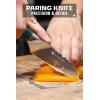 Dalstrong Paring Knife – 4 inch – Valhalla Series – 9CR18MOV HC Steel – Celestial Resin & Wood Handle – Professional Kitchen Knife Gift – Razor Sharp – w/Leather Sheath
