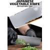 Dalstrong Santoku Knife – 7 inch – Valhalla Series – 9CR18MOV High Carbon Steel – Vegetable Knife – Celestial Resin & Wood Handle – Asian Cooking Knife – Premium Kitchen Knife Gift- w/Leather Sheath(7″ Nakiri)