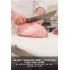 Dalstrong Slicing Knife – 12 Inch Slicer – Valhalla Series – 9CR18MOV HC Steel – Red Resin & Wood Handle – Razor Sharp – Carving, BBQ, Brisket – With Leather(Black)
