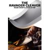 Dalstrong Valhalla Series 7 Inch HC Steel Meat Cleaver – Razor Sharp Knife – Celestial Resin & Wood Handle – Heavy Duty Slicer – Leather Sheath(9″ Ravager Cleaver)