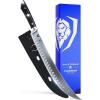 Dalstrong Butcher Knife 12 inch Carving Knife – Forged High-Carbon German Steel – Sheath – Gladiator Series Elite – Meat Cutting Brisket Knife – Razor Sharp Set Meat Kitchen Knife – NSF(12″)