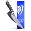 Dalstrong Fillet Knife – 7 inch Flexible Blade – Gladiator Series Elite – High Carbon German Steel – Black G10 Handle Boning Knife – w/Two Sheaths – Razor Sharp Kitchen Knife Gift – NSF Certified(6″ Fillet)
