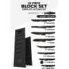 Dalstrong 12-piece Professional Knife Block Set – Shadow Black Series – Black Titanium Nitride Coated – High-Carbon Stainless Steel Knife Set with Block – NSF Certified Premium Kitchen Set(12 Piece Set)
