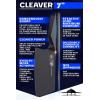 Dalstrong 9″ Meat Cleaver – Shadow Black Series, Black Titanium Nitride Coated, High Carbon Vacuum Treated Steel, w/Sheath, Massive Razor Sharp Kitchen Knife Gift, NSF Certified(7″)