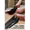Dalstrong 9″ Meat Cleaver – Shadow Black Series, Black Titanium Nitride Coated, High Carbon Vacuum Treated Steel, w/Sheath, Massive Razor Sharp Kitchen Knife Gift, NSF Certified(9″)