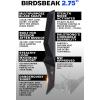 Dalstrong Bird’s Beak Paring Knife – 2.75 inch- Shadow Black Series – Black Titanium Nitride Coated – High Carbon – 7CR17MOV-X Vacuum Treated Steel Cooking Kitchen Chef Knife – Sheath – NSF Certified(Black Titanium Nitride Coated)