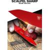 Dalstrong Bird’s Beak Paring Knife – 2.75 inch- Shadow Black Series – Black Titanium Nitride Coated – High Carbon – 7CR17MOV-X Vacuum Treated Steel Cooking Kitchen Chef Knife – Sheath – NSF Certified(Red Marauder)