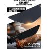 Dalstrong Butcher Knife – 10 inch – Shadow Black Series – Black Titanium Nitride Coated – High Carbon 7CR17MOV-X Vacuum Treated Steel – Breaking Kitchen Knife – Sheath – Slicing Knife – NSF Certified(10″ Bull-Nose)