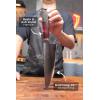Dalstrong Chef Knife – 8 inch – Spartan Ghost Series – American Forged S35VN Powdered Steel Kitchen Knife – Maple & Red Resin Handle – Razor Sharp Cooking Knife -Sheath Included(8″ Chef’s Knife)