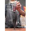 Dalstrong Santoku Knife – 7 inch – Spartan Ghost Series – Premium American Forged S35VN Powdered Steel Kitchen Knife – Razor Sharp Kitchen Knife – Maple & Red Resin Handle – Vegetable Knife – Sheath(7″ Santoku Knife)