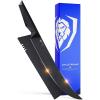 Dalstrong Butcher Knife – 10 inch – Shadow Black Series – Black Titanium Nitride Coated – High Carbon 7CR17MOV-X Vacuum Treated Steel – Breaking Kitchen Knife – Sheath – Slicing Knife – NSF Certified(10″ Standard)