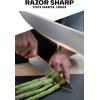 Dalstrong 24 Piece Block Knife Set – Vanquish Series – Stainless Steel Knife Set with Block & Kitchen Scissors – Forged High Carbon German Steel – Premium POM Black Handles – NSF Certified(Black)