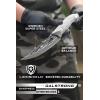 Dalstrong Curved Fillet Boning Knife 6”- Barbarian Series – Premium Swedish 14C28N High Carbon Stainless Steel – Black Brown Wood Handle Knife – Professional Fillet Knife- Sheath Included(6″ Fillet)
