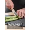 Dalstrong Santoku Knife – 7 inch – Vanquish Series – Forged High Carbon German Steel – POM Handle – Razor Sharp Kitchen Knife Gift- Asian Vegetable Knife – NSF Certified(Chef Knife)