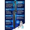 Dalstrong Slicing & Carving Fillet Knife – 10 inch – Night Shark Series-7CR17MOV High Carbon Steel-Titanium Coated-Fillet Knife for Fish & Meat Slicer – Polypropylene Handle – Sheath- NSF Certified(10 inch Offset Slicer)
