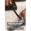 Dalstrong Slicing & Carving Fillet Knife – 10 inch – Night Shark Series-7CR17MOV High Carbon Steel-Titanium Coated-Fillet Knife for Fish & Meat Slicer – Polypropylene Handle – Sheath- NSF Certified(7 inch Fillet)