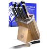 Dalstrong 24 Piece Block Knife Set – Vanquish Series – Stainless Steel Knife Set with Block & Kitchen Scissors – Forged High Carbon German Steel – Premium POM Black Handles – NSF Certified(Black)