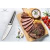DALSTRONG Steak Knives Set Of 4-5″ – Crusader Series – Forged High-Carbon German Stainless Steel – w/Magnetic Sheath – NSF Certified