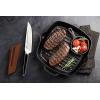 DALSTRONG Steak Knives Set Of 4-5″ – Crusader Series – Forged High-Carbon German Stainless Steel – w/Magnetic Sheath – NSF Certified