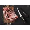 Dalstrong Curved Boning Knife – 6 inch – Omega Series – BD1N-V Hyper Steel Kitchen Knife – G10 Handle – Razor Sharp Knife – Leather Sheath Included