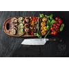 Dalstrong Santoku Knife – 7 inch – Omega Series – BD1N-V Hyper Steel Kitchen Knife – G10 Woven Fiberglass Handle – Razor Sharp Knife – Leather Sheath Included