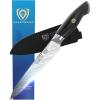Dalstrong Utility Knife – 5.5 inch – Omega Series – BD1N-V Hyper Steel Kitchen Knife – G10 Handle – Razor Sharp Knife – Leather Sheath Included