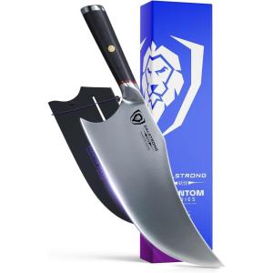 Dalstrong Massive Meat Cleaver Knife-9″- Phantom Series-Premium Japanese High Carbon Steel-Razor Sharp-Pakkawood Handle Kitchen Knife Gift-Meat Cutting Knife-w/Sheath
