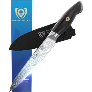 Dalstrong Utility Knife – 5.5 inch – Omega Series – BD1N-V Hyper Steel Kitchen Knife – G10 Handle – Razor Sharp Knife – Leather Sheath Included
