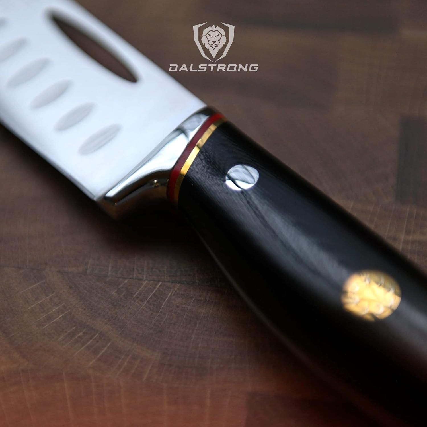 image:imageDalstrong Butcher Knife 10 inch Centurion Series Premium Swedish 14C28N High Carbon Stainless Steel G10 Handle Meat Kitchen Knife Razor Sharp Carving Breaking Knife Sheath Included