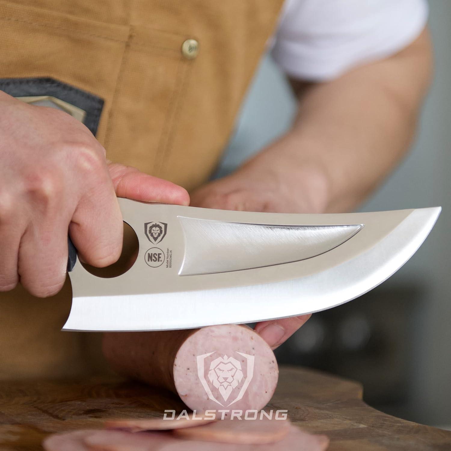 image:imageDalstrong Chef amp Utility Knife 7 inch MultiPurpose The Venator Gladiator Series R 7CR17MOV High Carbon Steel Razor Sharp Cooking Knife Gift G10 Handle wSheath NSF Certified