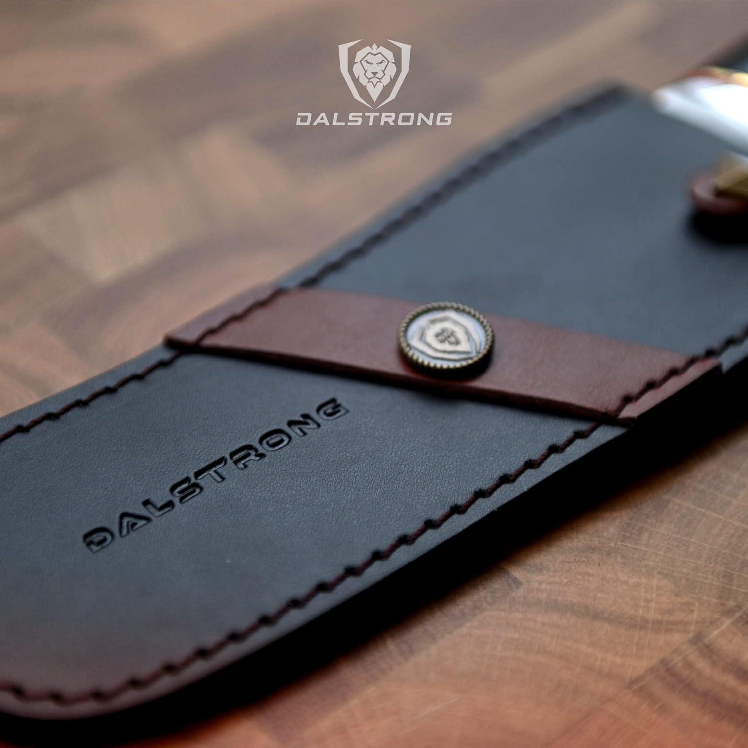 image:imageDalstrong Nakiri Knife 7 inch Centurion Series Premium Swedish High Carbon Stainless Steel G10 Handle Vegetable Knife Sheath Included