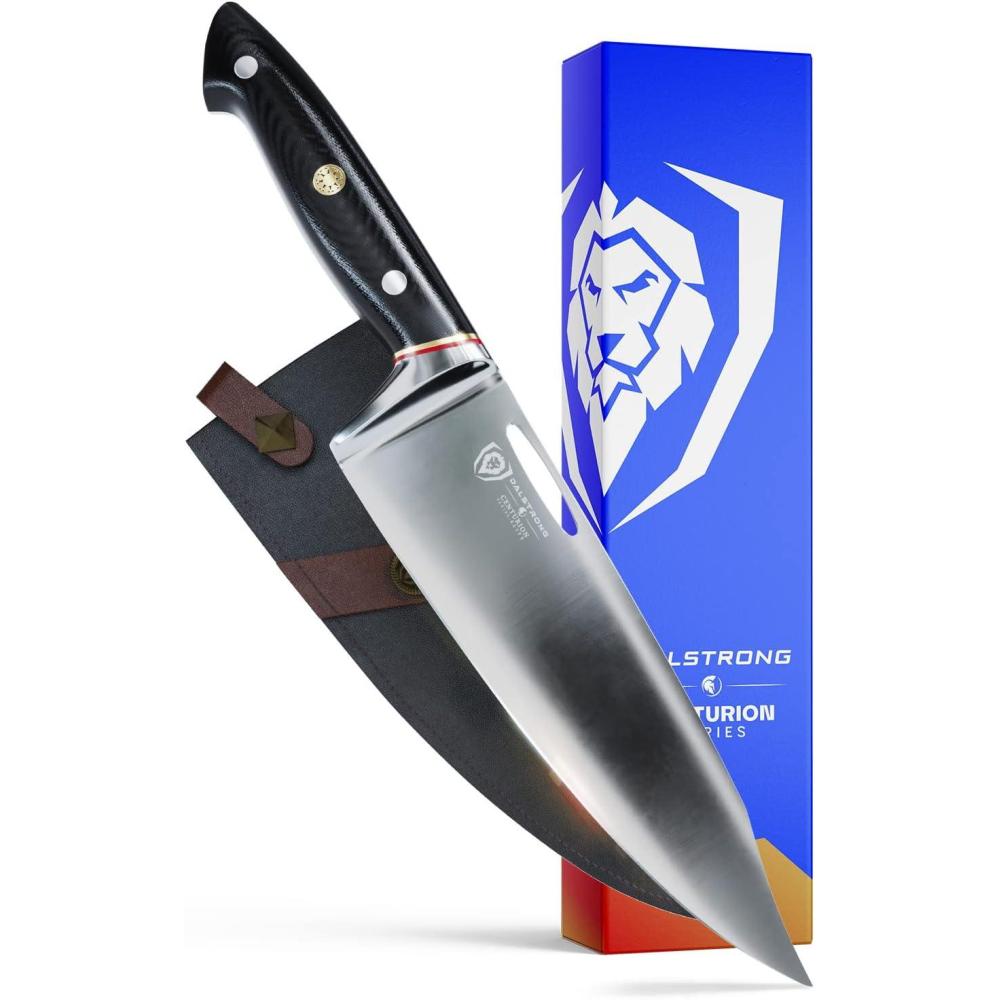 image:imageDalstrong Chef Knife 8 inch Centurion Series Premium Swedish 14C28N High Carbon Stainless Steel G10 Handle Kitchen Knife Razor Sharp Chefs Knife Cooking Knife Sheath Included