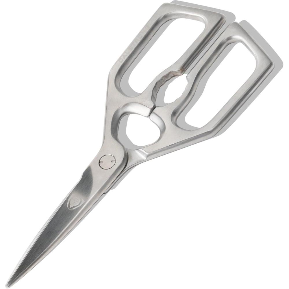image:imageDalstrong Japanese Stainless Steel Ambidextrous Kitchen Scissors All Purpose Heavy Duty Detachable Sharp Blade Herbs Pizza Meat CuttingSilver
