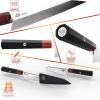 DALSTRONG – Honesuki Knife – Shogun Series S – Single Bevel Knives – Japanese AUS-10V Damascus – 5.5″ Honesuki – w/Sheath